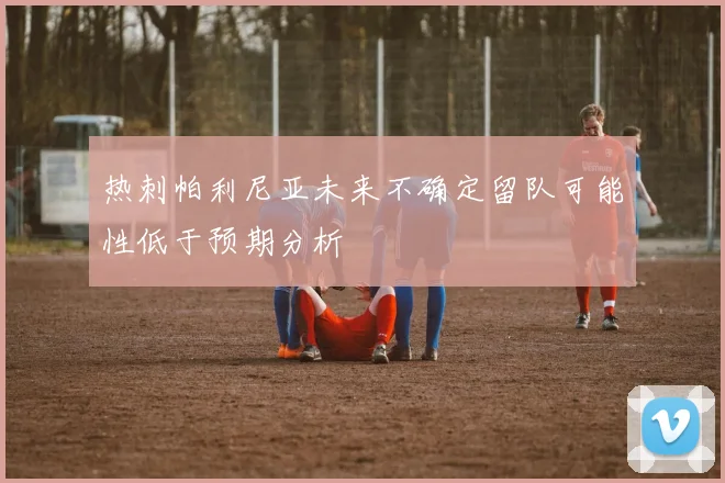 热刺帕利尼亚未来不确定留队可能性低于预期分析